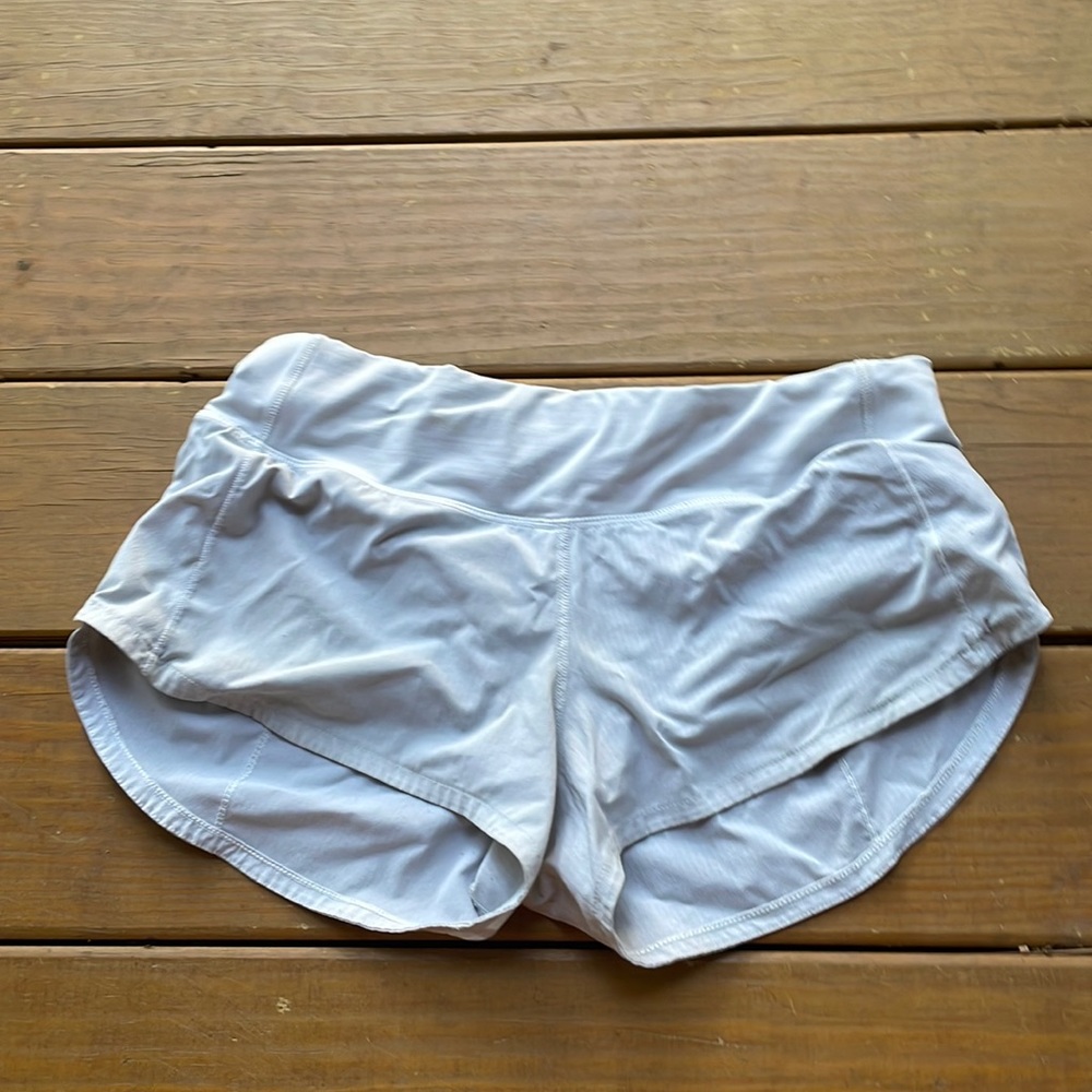 Lululemon white speed ups 2.5”